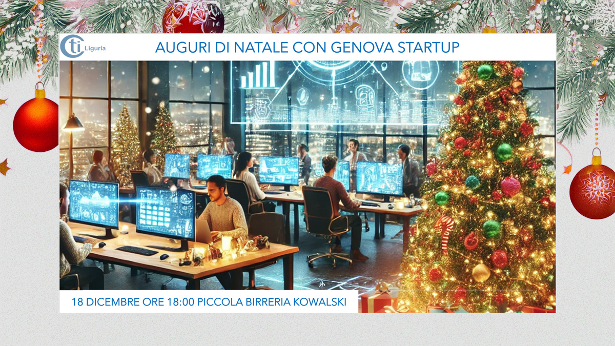 Auguri di Natale con Genova Startup